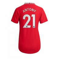 Dres Manchester United Antony #21 Domaci za Žensko 2022-23 Kratak Rukav